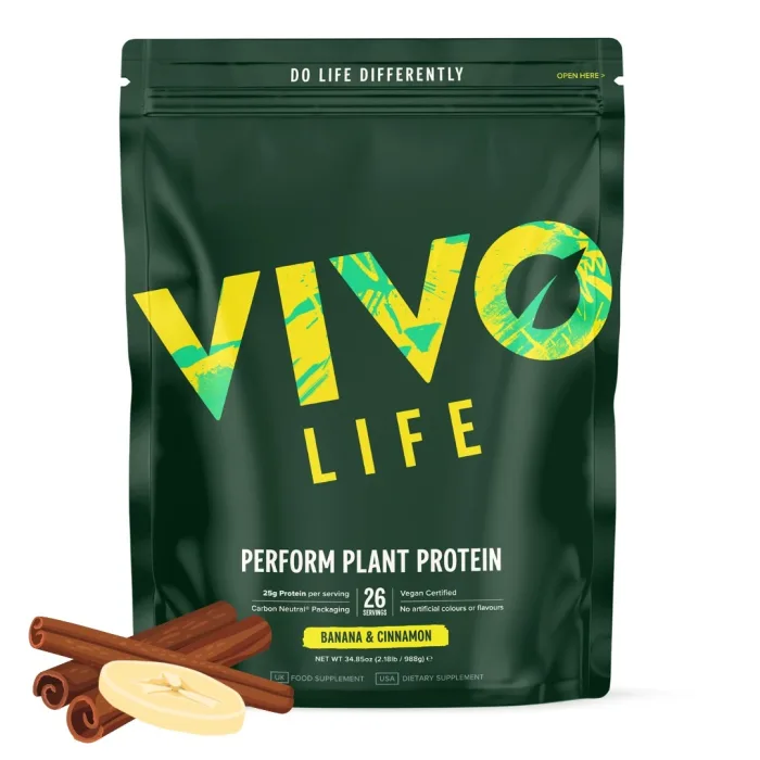 Veganski proteini Vivo Life Perform Banana/cimet