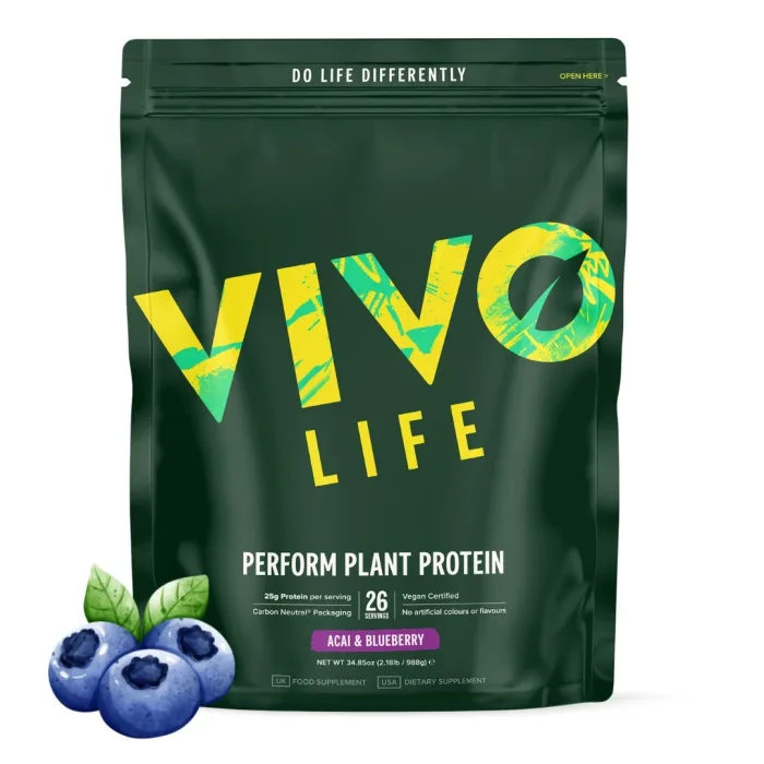 Veganski proteini Vivo Life Perform Akai/Blueberry
