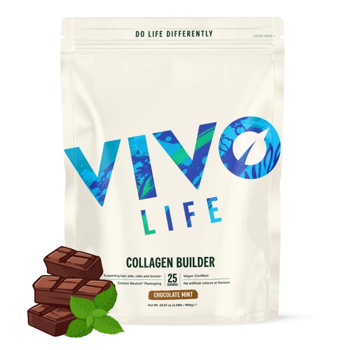 Rastlinski kolagen builder Čokolada